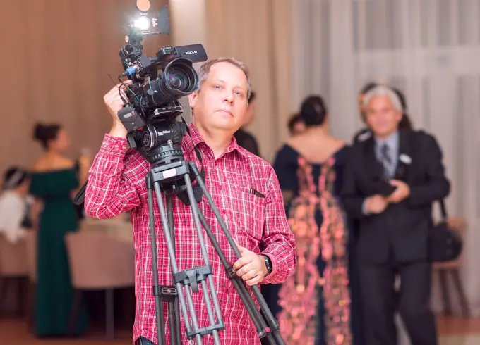 Alfombra roja de un estreno de televisión